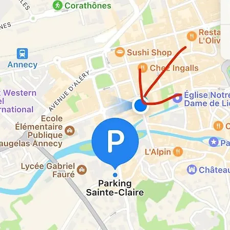 La Petite Venise Des Alpes, Ultra Centre 1 A 5 Pers Apartment *